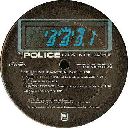 Police, The : Ghost In The Machine (LP,Album)