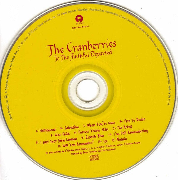 Cranberries, The : To The Faithful Departed (Album,Stereo)