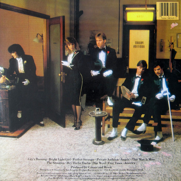 Heart : Private Audition (LP,Album,Stereo)