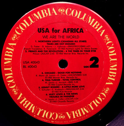 USA For Africa : We Are The World (LP,Album)