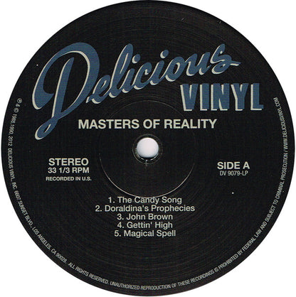 Masters Of Reality : Masters Of Reality (LP,Album,Reissue)