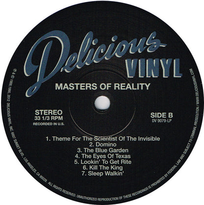 Masters Of Reality : Masters Of Reality (LP,Album,Reissue)