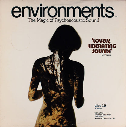 No Artist : Environments (The Magic of Psychoacoustic Sound - Disc 10) (LP,Quadraphonic)