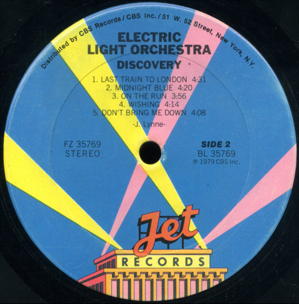 Electric Light Orchestra : Discovery (LP,Album,Stereo)