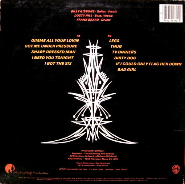 ZZ Top : Eliminator (LP,Album,Repress,Stereo)