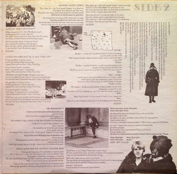 Harry Nilsson : Harry (LP,Album)