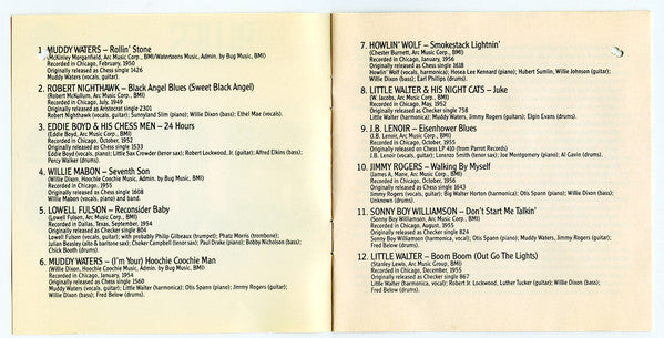 Various : The Best Of Chess Blues (Compilation)