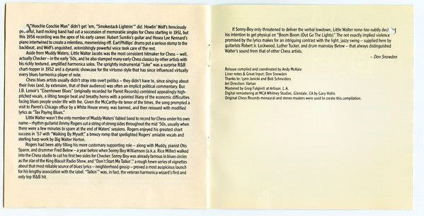 Various : The Best Of Chess Blues (Compilation)