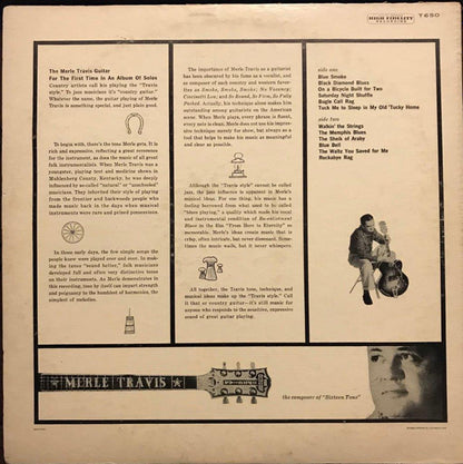 Merle Travis : The Merle Travis Guitar (LP,Album,Repress,Mono)