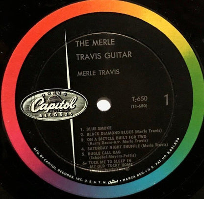 Merle Travis : The Merle Travis Guitar (LP,Album,Repress,Mono)