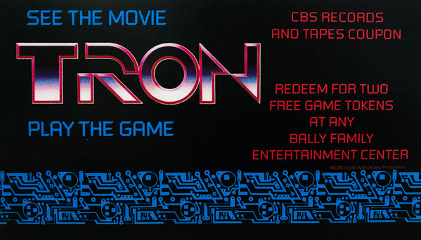 Wendy Carlos : Tron (Original Motion Picture Soundtrack) (LP)