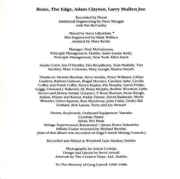 U2 : The Joshua Tree (Album,Club Edition)