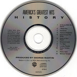 America (2) : History - America's Greatest Hits (Compilation,Club Edition,Reissue,Repress,Stereo)