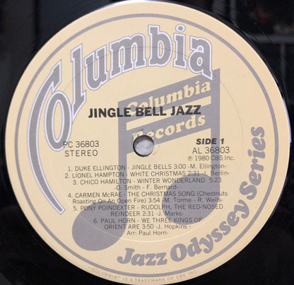 Various : Jingle Bell Jazz (LP,Compilation,Reissue,Remastered)