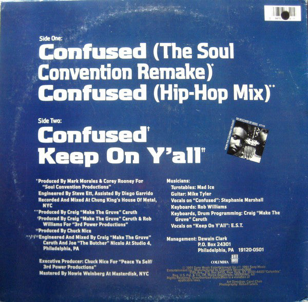 Larry Larr : Confused (12",33 ⅓ RPM)
