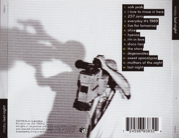 Moby : Last Night (Album)