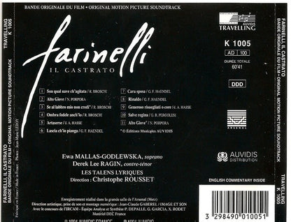 Christophe Rousset : Farinelli, Il Castrato (Bande Originale Du Film - Original Motion Picture Soundtrack) (Album)
