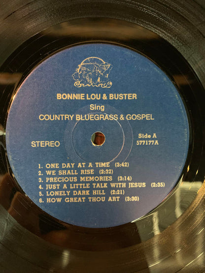 Bonnie Lou & Buster : Sing Country Bluegrass & Gospel (LP,Stereo)