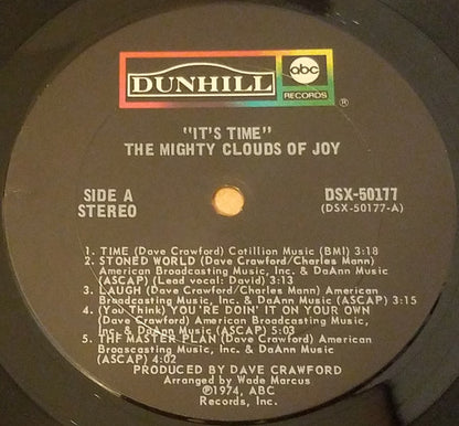 Mighty Clouds Of Joy, The : It's Time (LP,Album)