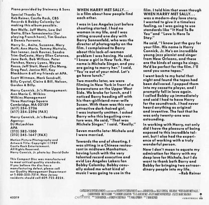 Harry Connick, Jr. : When Harry Met Sally... (Music From The Motion Picture) (Album)