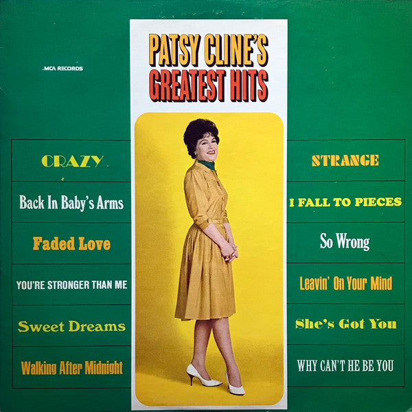 Patsy Cline : Patsy Cline's Greatest Hits (LP,Compilation,Reissue)