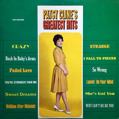 Patsy Cline : Patsy Cline's Greatest Hits (LP,Compilation,Reissue)