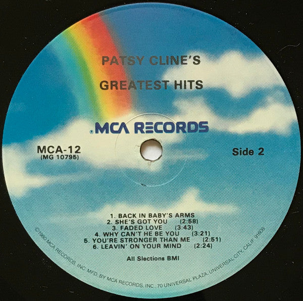 Patsy Cline : Patsy Cline's Greatest Hits (LP,Compilation,Reissue)