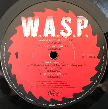 W.A.S.P. : W.A.S.P. (LP,Album)