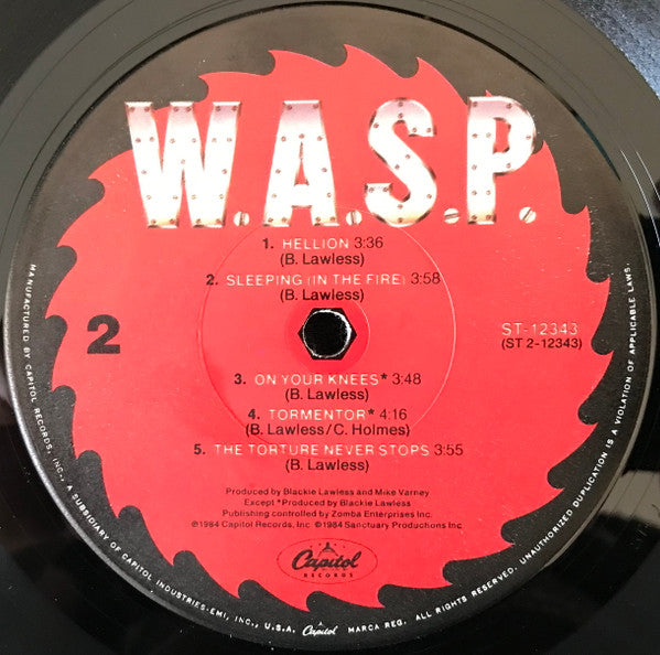 W.A.S.P. : W.A.S.P. (LP,Album)