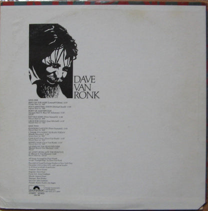 Dave Van Ronk : Van Ronk (LP,Album,Stereo)