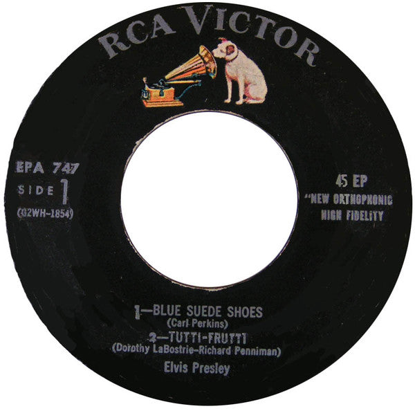 Elvis Presley : Elvis Presley (7",45 RPM,EP,Mono)
