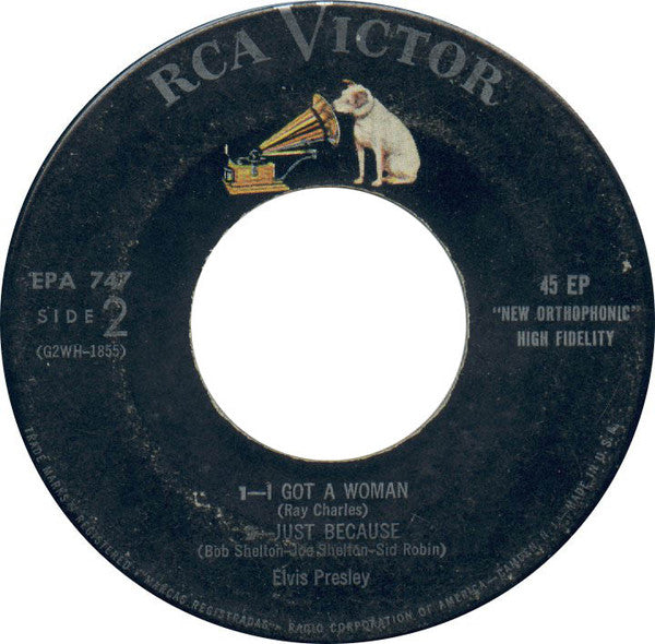 Elvis Presley : Elvis Presley (7",45 RPM,EP,Mono)