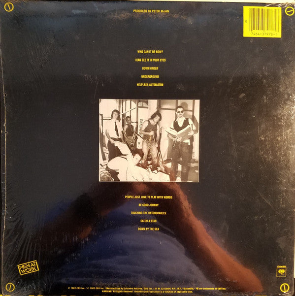 Men At Work : Business As Usual (LP,Album)