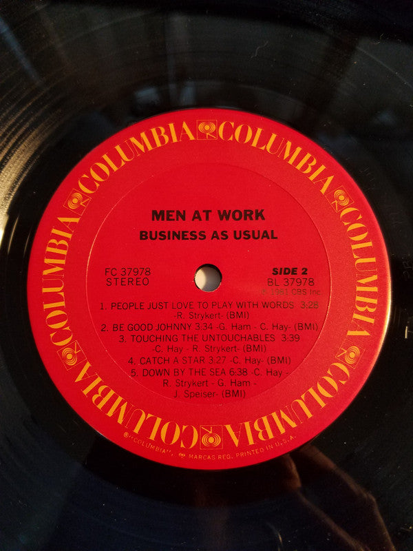 Men At Work : Business As Usual (LP,Album)