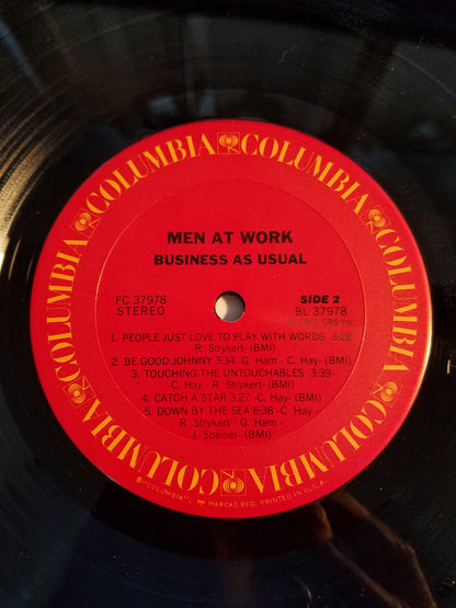 Men At Work : Business As Usual (LP,Album)