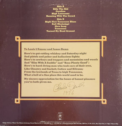 Charlie Daniels Band, The : High Lonesome (LP,Album,Stereo)