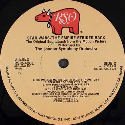 John Williams (4), London Symphony Orchestra : Star Wars / The Empire Strikes Back (LP,Album)