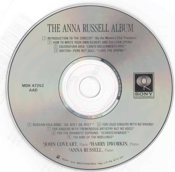 Anna Russell : The Anna Russell Album (Album,Club Edition,Reissue)