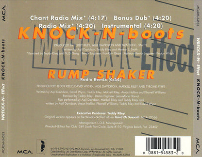 Wrecks-N-Effect : Knock-N-Boots (Maxi-Single)