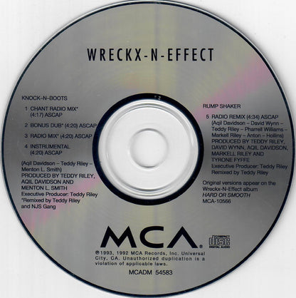 Wrecks-N-Effect : Knock-N-Boots (Maxi-Single)