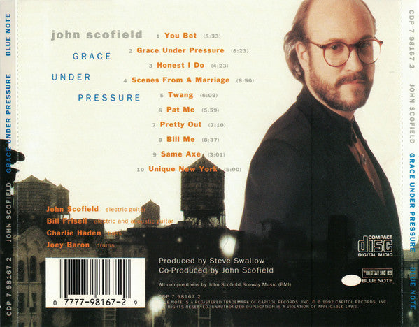 John Scofield : Grace Under Pressure (Album)
