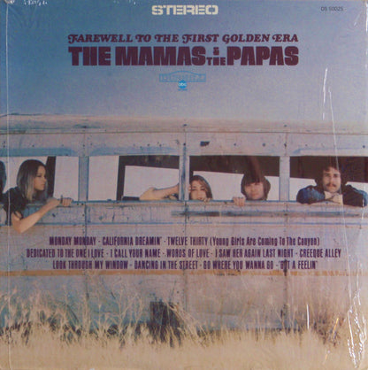 Mamas & The Papas, The : Farewell To The First Golden Era (LP,Compilation,Repress,Stereo)