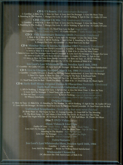 Whitesnake : Slide It In (Album,Remastered)