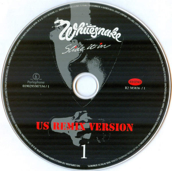 Whitesnake : Slide It In (Album,Remastered)