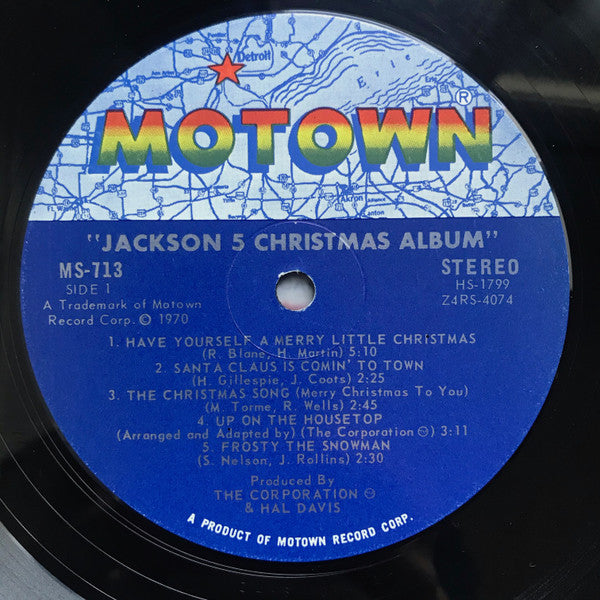 Jackson 5, The : Jackson 5 Christmas Album (LP,Album)