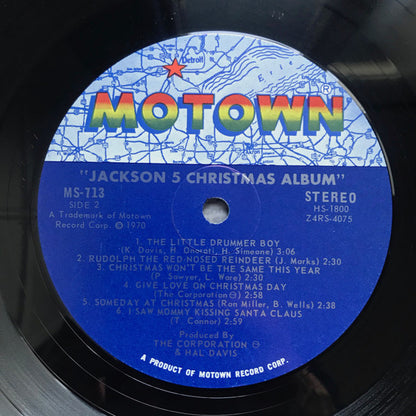 Jackson 5, The : Jackson 5 Christmas Album (LP,Album)