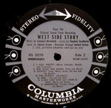 Leonard Bernstein : West Side Story (The Original Sound Track Recording) (LP,Album,Stereo)