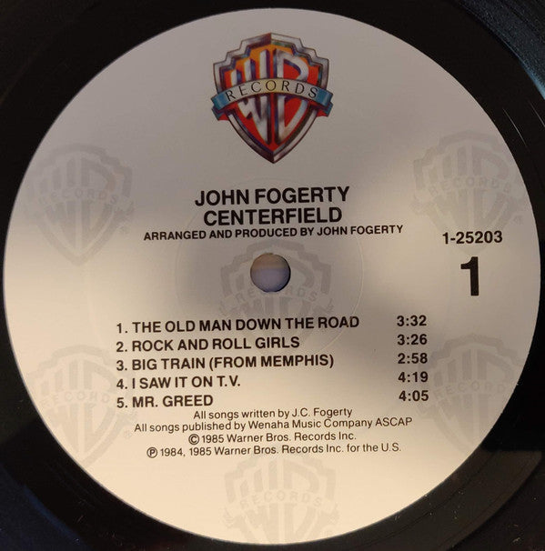 John Fogerty : Centerfield (LP,Album,Reissue)