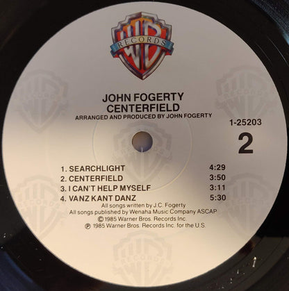 John Fogerty : Centerfield (LP,Album,Reissue)