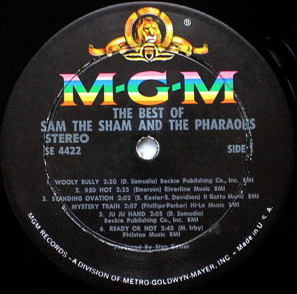 Sam The Sham & The Pharaohs : The Best Of Sam The Sham And The Pharaohs (LP,Compilation,Stereo)